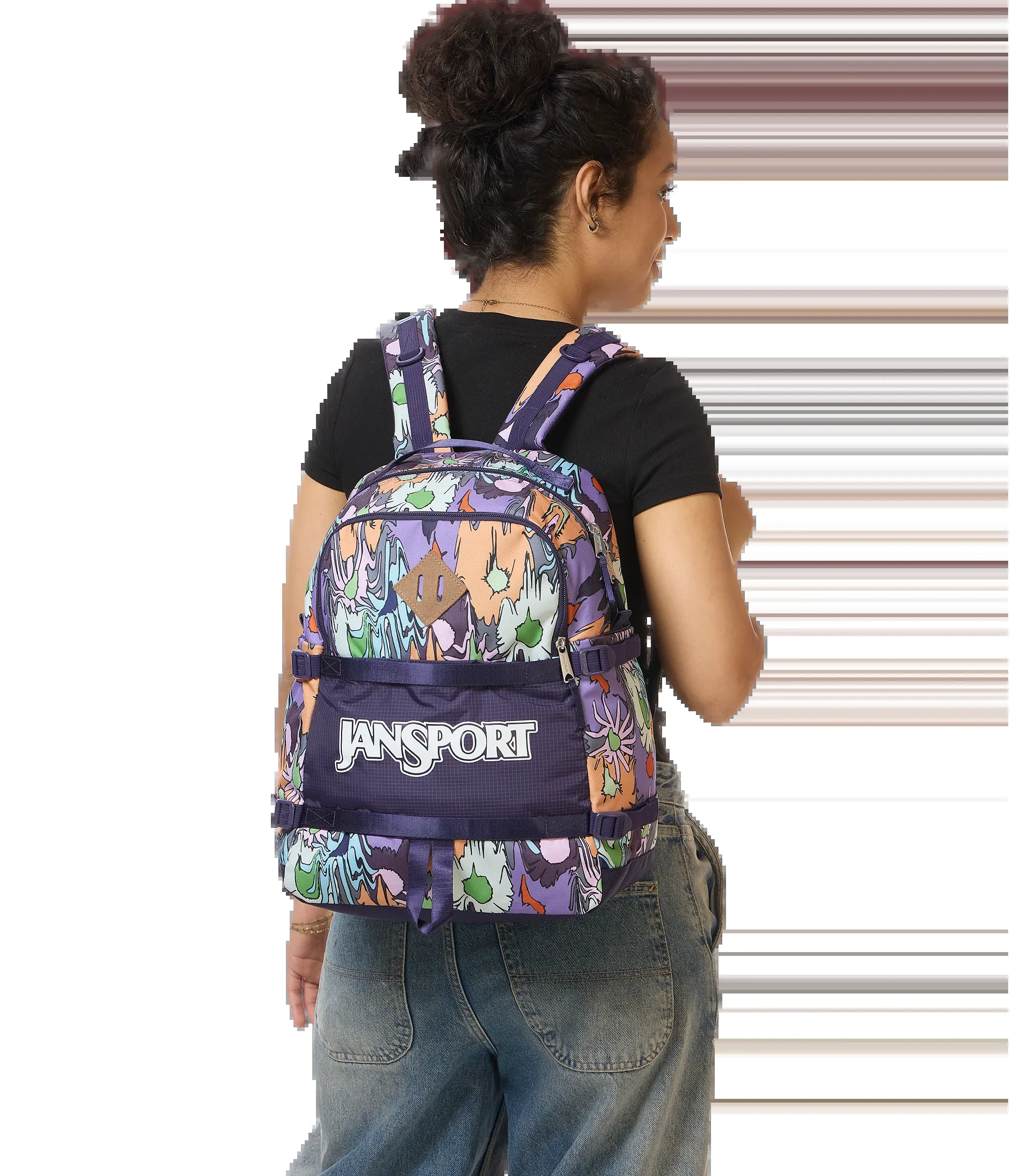 Pequeño Seattle Pack - Flores Derretidas Amarillo