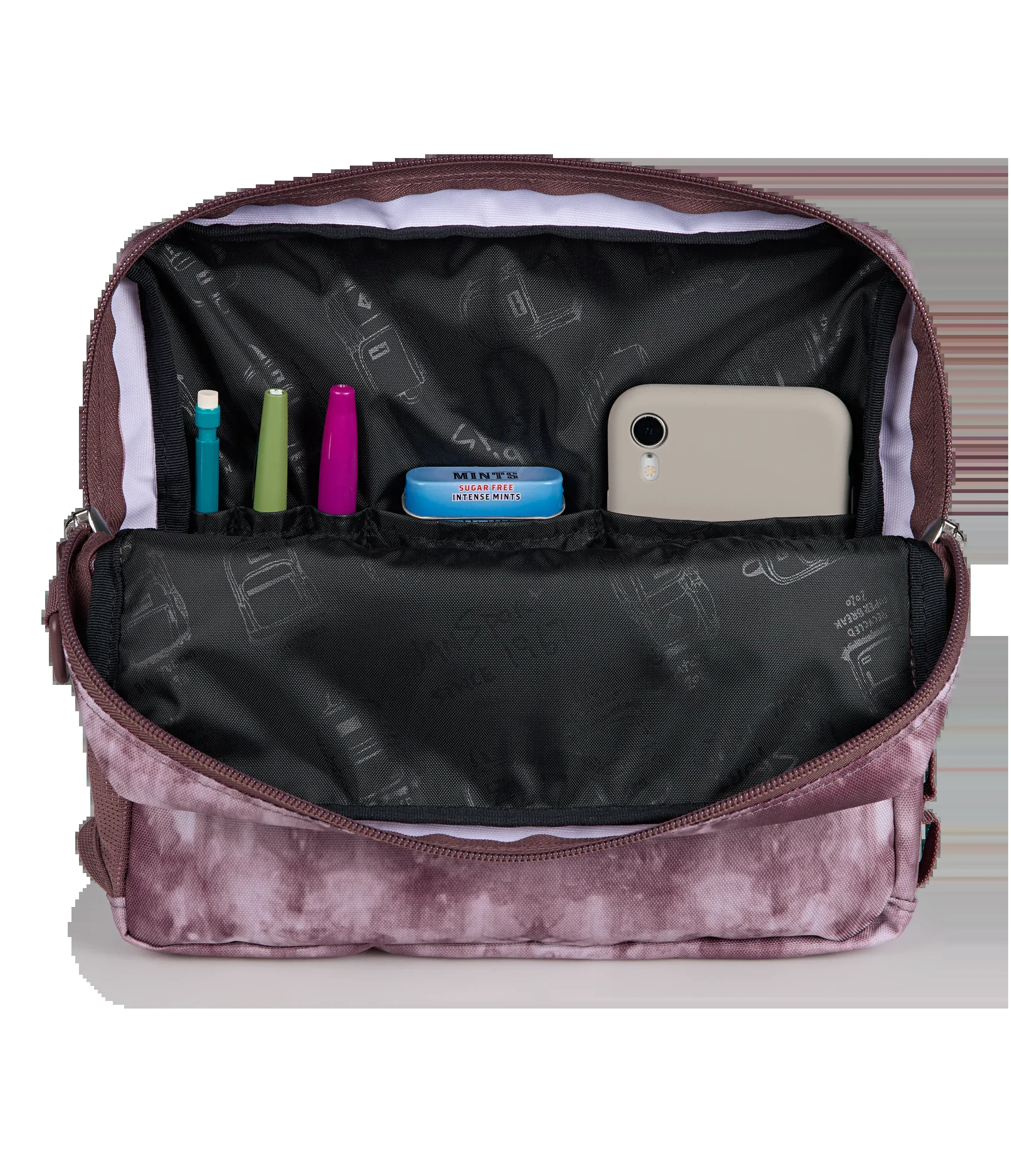 Bolso cruzado adaptable central